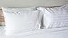 AMERICAN PILLOWCASE 100% Long Staple Cotton Luxury Striped 540 Thread Count Flat Sheet - Twin XL, White