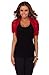 Ruched 3/4 Sleeves Party Casual Business Sophisticated Fitted Shrug Bolero