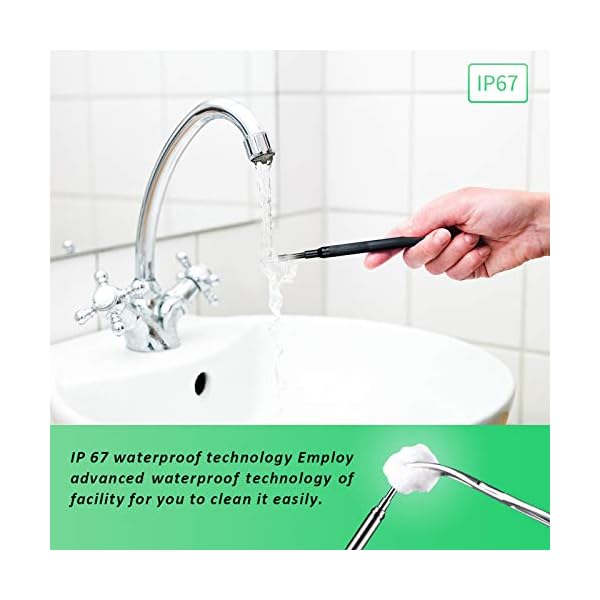 gracosy Visueller Ohrstöpsel Ohrreiniger Mikroskop Inspektionskamera Smart Endoscope Ohrenschmalzentfernungsotoskop 3,9… – Bild 6