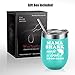 Mothers Day Gifts for Mom from Daughter, Son - Mama Shark Needs a Drink - Funny Mothers Day Gifts for Wife, Any Mom, New Mom, Mom to be - First Mothers Day Gifts - Coolife Mommy Shark Wine Tumbler Cup