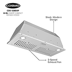 COSMO COS-30IRHP 30 in. Insert Range Hood with Push