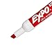 EXPO Low Odor Dry Erase Markers Chisel Tip Red 12 Count