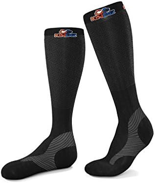 Compression Socks (20-30mmhg) for Men and Women - Kindiz Stockings for Running, Athletic, Pregnancy, Nursing, Travel, Maternity Medical, Circulation, Recovery and Knee High …