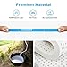 Letsfit Resistance Loop Bands, Resistance Exercise Bands for Home Fitness, Crossfit, Stretching, Strength Training, Physical Therapy, Natural Latex Workout Bands, Pilates Flexbands, 12