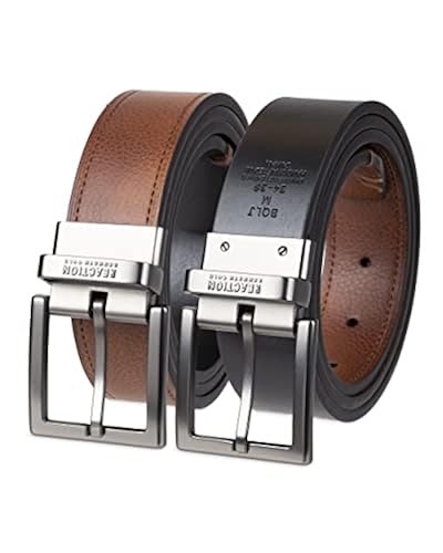 Kenneth Cole Men's (Single Reversible Belt), Cognac/Black, X-Large