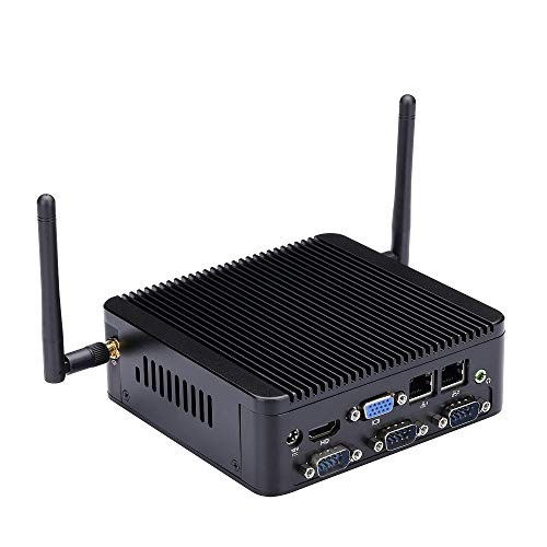 QOTOM Barebone Mini PC Q190P BayTrail j1900 Processor Quad core 2.0 GHz Fanless Mini PC Linux Windows