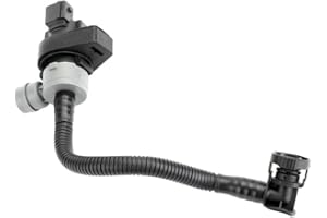 NATAFOX Fuel Tank Breather Valve With Pipe Replacement For BMW 128i 328i xDrive 328xi 525i 528i 530i E70 X5 3.0L N51 N52/N52N 13907618643