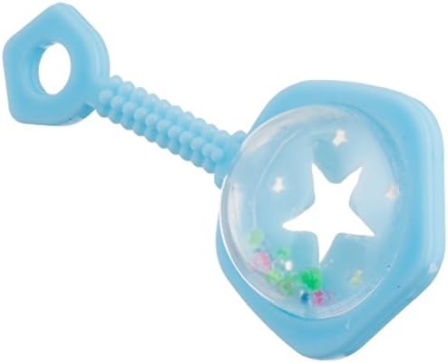 blue baby rattle