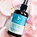 Facial Toner with Organic and Natural Witch Hazel Rose Water Astringent - Best Hydrating and Clarifying Face Spray for Daily Use, No Alcohol or Oil, Skin Cleansing for Men and Women, 4oz