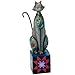 Enesco Jim Shore Heartwood Creek from Grey Cat with Starburst Base Figurine 7.5 in