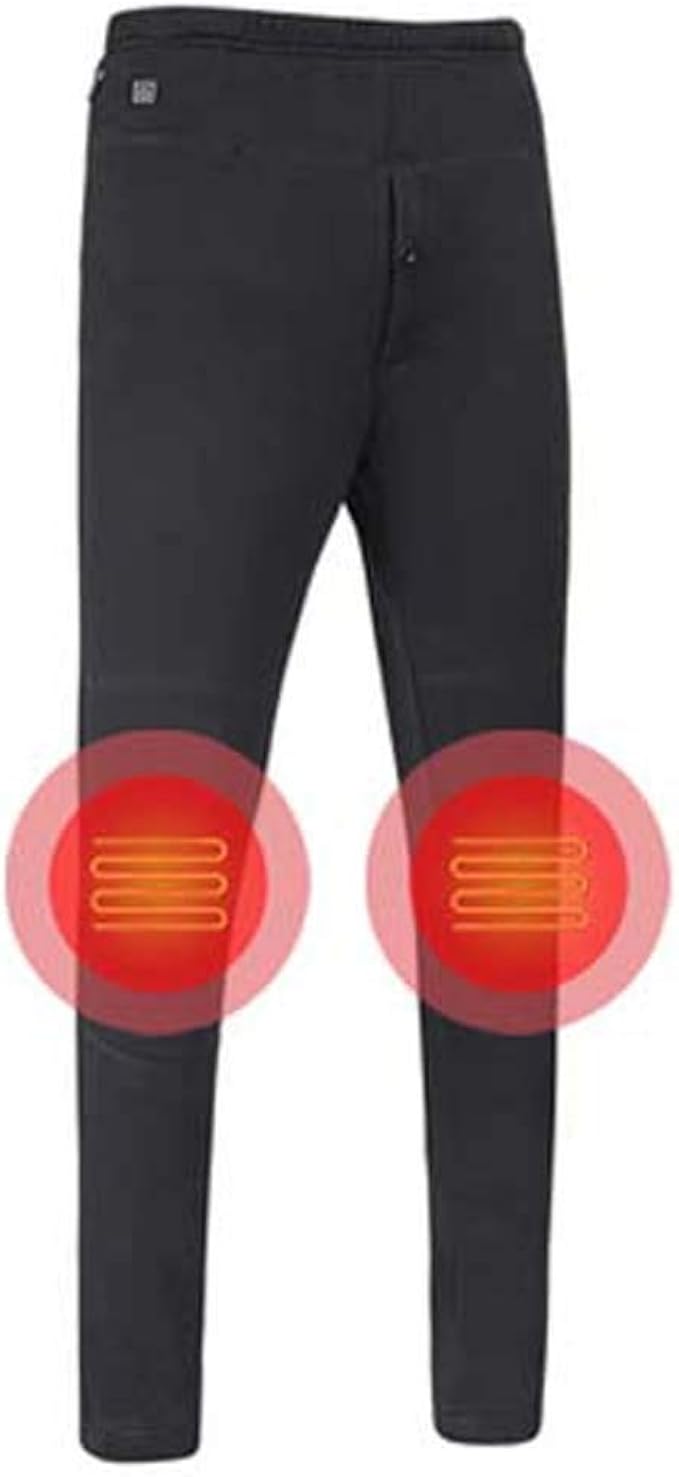 Men Thermal Base Layer Pant USB Rechargeable Heated Pants Compression