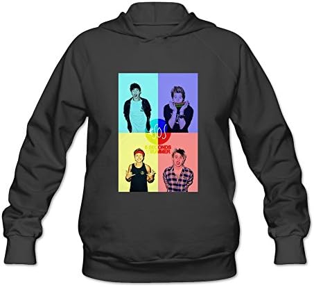 DJDO 5 Seconds Of Summer 5SOS Cotton Blends Hoodie Small For Women