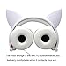 Cat Ear Headphones Glowing Light with USB Charging for Phone, Computer, Tablet