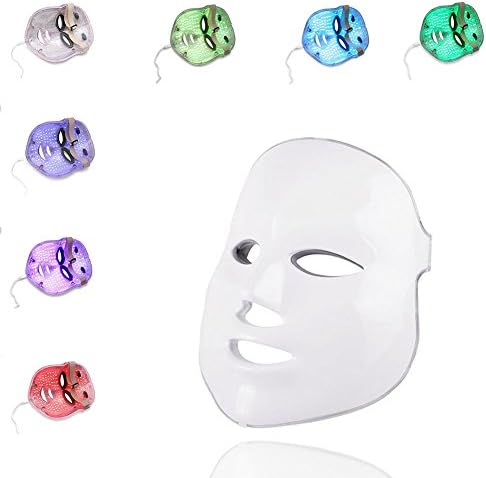 XCXC JIN-LED Beauty Mask 3D Photon Therapy Mask Instrument 7 Colors Light Treatment Beauty Skin Home Use