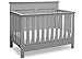 Serta Fall River 4-in-1 Convertible Baby Crib, Grey