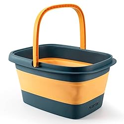 ALYSTER Foot Bath Collapsible Soak Tub with Handle