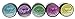 LINDY'S STAMP GANG Magicals .25oz 5/Pkg-Drop Dead Diva, 0.25 oz, Multicolor