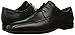 ECCO Men's Edinburgh Bike Toe Tie Oxford, Black/Black, 44 EU/10-10.5 M US