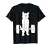 Cat Deadlift Powerlifting T-Shirt