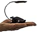 Book Light with Warm, Cool and Natural — Adjustable Bright to Read in Bed or Anywhere — 85 Hours x Charge — UL USB Charger — Gift Boxed, Clip On LED Lamp, Eco Friendly Replaceable 1200mAh Battery