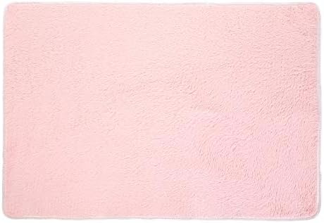 Lovelysunshiny Fiber House Living Room Bedroom Carpet Anti-Skid Shaggy Area Rug Floor Mat