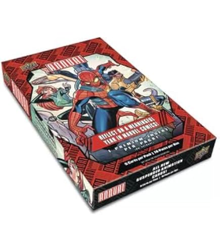 UPPER D·E·C·K MARVEL ANNUAL　新品未開封5パック Upper Deck Marvel Annual Trading Cards Blaster Box 30-Count