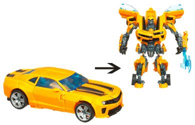 Transformers Deluxe Movie Collection - Battle Blade Bumblebee