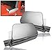 Kasei H3-VCW Fits Hummer H3 Side Air Intake Hood Vents Covers Chrome Moulding Bezel