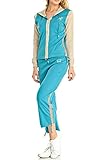 Vertigo Paris Women's Colorblocked Cotton Capri Jogging Suit