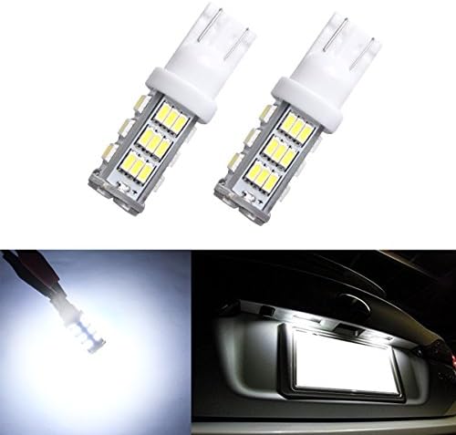 KOYA 2PCS 42-SMD T10 White Replacement Light Bulbs Car Backup Reading Reverse Light Bulbs T15 921 912 915 916 917 918 920 921 922 923 926 927 928 939 906 12V