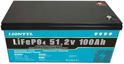 LiFePO4 Leisure Battery 48V 100Ah 5120Wh 58.4V Max Charge 0~55℃