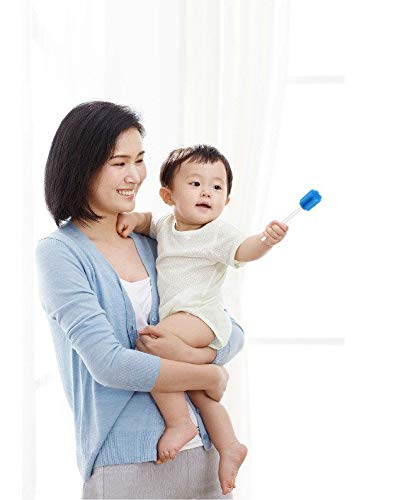 Disposable Unflavored Oral Care Sponge Swabs,Quincunx blue (50 Count) - Thumbnail 5