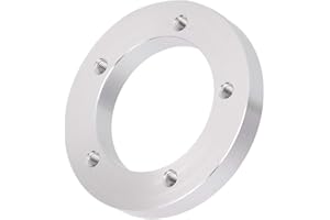 ZJchao Fuel Tank Sender Accessory, Fuel Tank Sender Plate Weld Fittiing Sending Unit Alloy Weld On Female Fitting Durable Ada