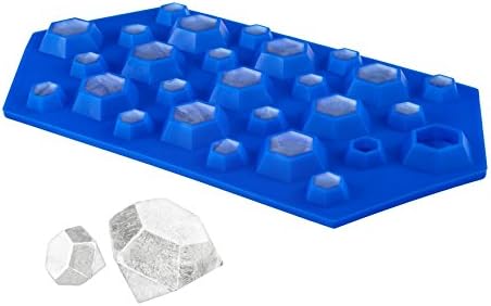 Ice Cube Tray Diamond Silikoneiswürfelform for 27 "- shaped ice cubes