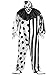 Fun World Mens Killer Clown Costume, Plus Size Standard