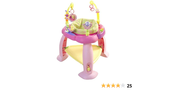 bright starts pretty in pink bouncer