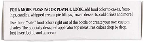 Hobbyland Assorted Food Coloring Liquid Set (Red, Yellow, Blue, Green.3 fl oz Bottles) - Thumbnail 4