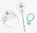 Frozen Tiara Wand and Bracelet Set