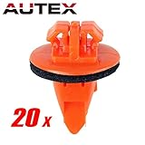 PartsSquare 20pcs Fender Liner Fastener Rivet Push Clips Retainer for Toyota 4Runner FJ Cruiser Highlander RAV4