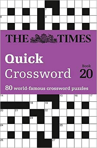 The Times Quick Crossword Book 20 80 General Knowledge Puzzles From The Times 2 The Times Mind Games 9780008136468 Amazon Com Books