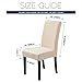 TOYABR Stretch Universal Dining Chair Cover with Skirt, Furniture Protector Covers Chair Slipcovers Sets for Dining Room Hotel Ceremony Banquet Wedding Party