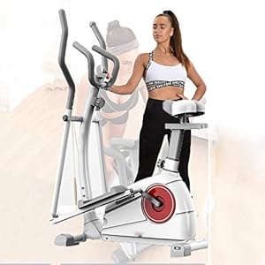 Crosstrainer Hometrainer Elliptische Trainer Compacte 2-in-1 Dual-action Elliptische Crosstrainer Voor Binnen En…