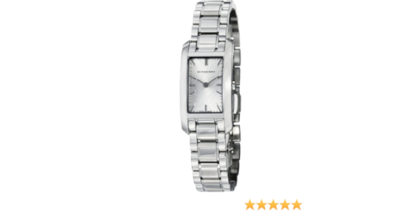 silver rectangle watch womens
