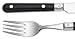 Ginkgo International Le Prix 20-Piece Stainless Steel Flatware Place Setting, Black, Service for 4