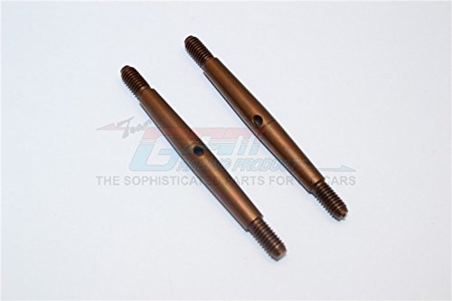 Spring Steel 4mm Clockwise And Anticlockwise Turnbuckles (Total Length 60mm - Both Side Thread 9mm, Body 42mm) - 1Pr