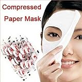 KMG 100 pcs Skin Face Care DIY Facial Paper Compress Masque Mask by NOR KMG