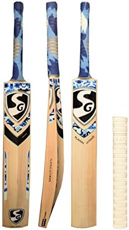 SG Player Ultimate Cricket Bat English Willow SH with Free Grip of Gortonshire