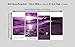Large Purple Sunset Beach Split Canvas Landscape Wall Art Pictures Set 4 Prints - Contemporary Coastal Artwork - Split Multi Panel - XL - 130cm Wide
