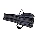 Crossrock Metro Series Gig Bag Fits 2 Precision or Jazz Style Bass Guitars (CRDG205DBGR)