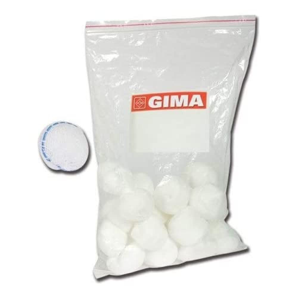 Gima 35015 Swabs Cotton Diameter 15 mm Round Pack of 1000